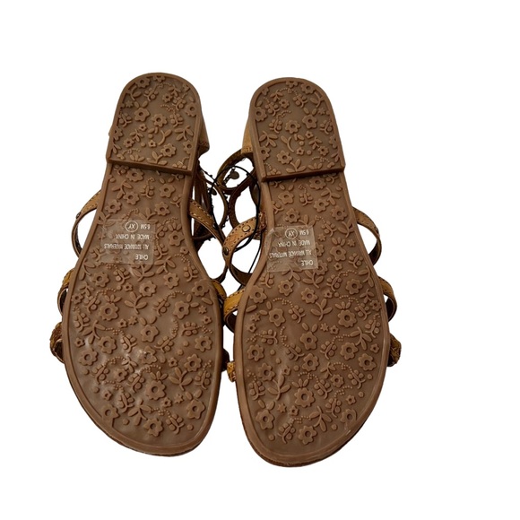 Pop Women’s Gladiator Style Sandals NWOT Size 6.5 M - Picture 6 of 6